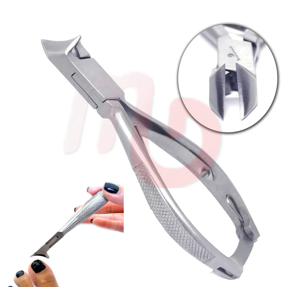 
CE Certified Toe Nail Pliers /Wire Spring Moon Shape Nail Nippers/Ingrown Toenail Nail Cutter 