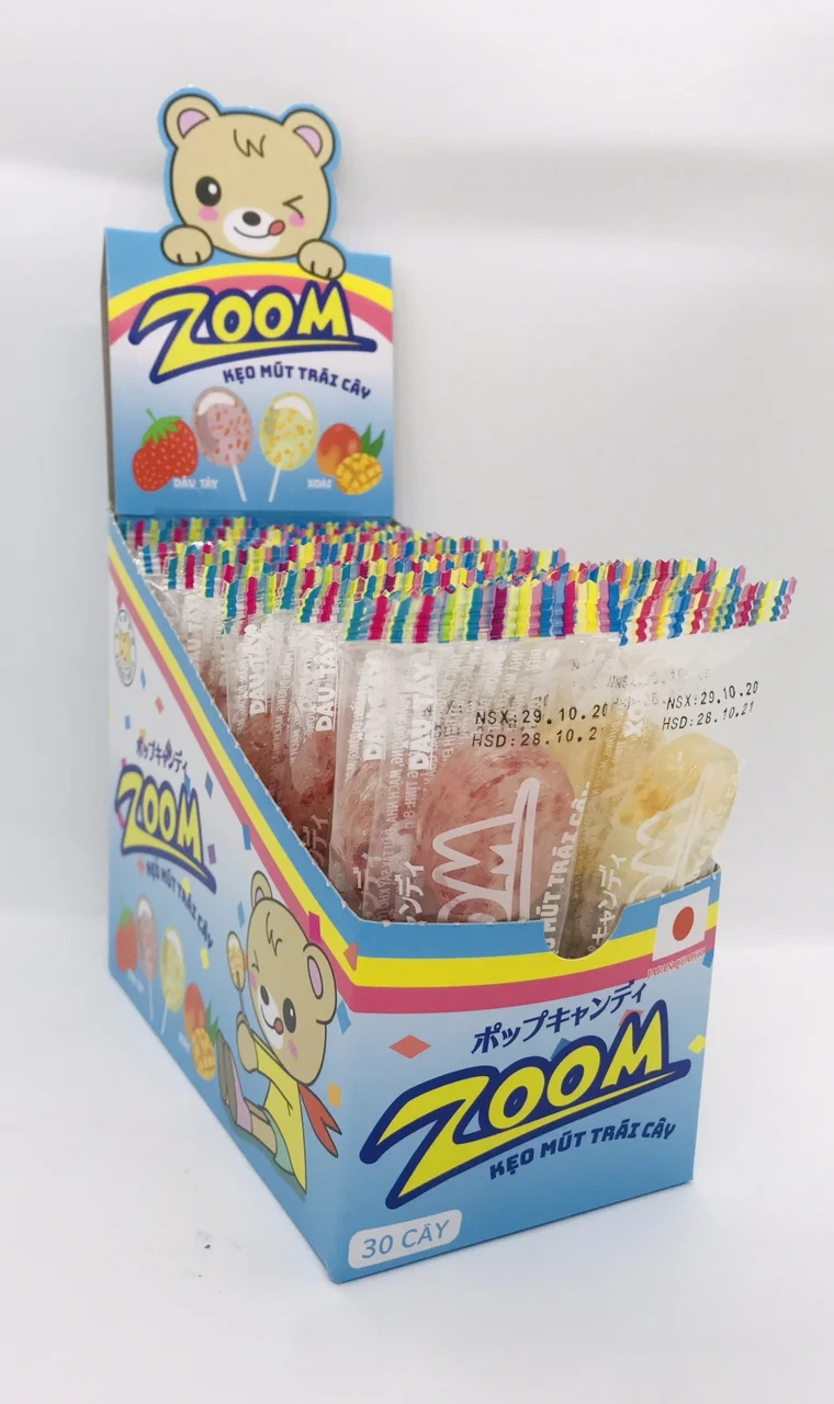 Лидер продаж японские стандартные оранжевые конфеты 60 г в упаковке из Вьетнама жесткие