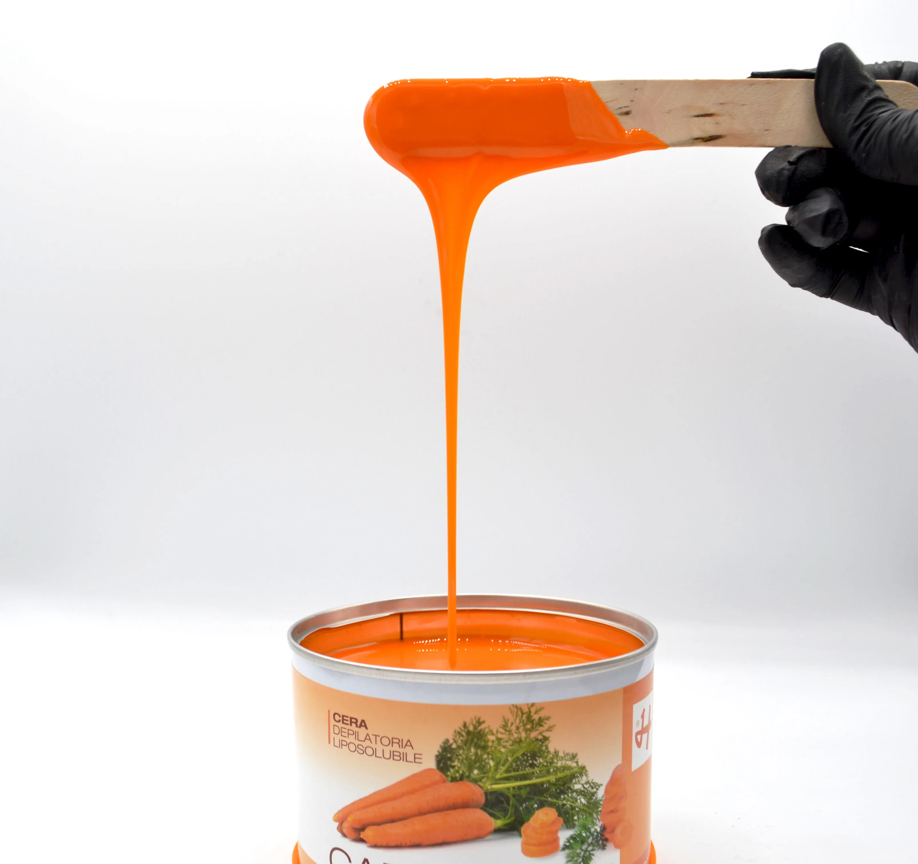 Professional Soft Wax Made In Italy For Full Body Carrot 500ml Depilatory Waxing
