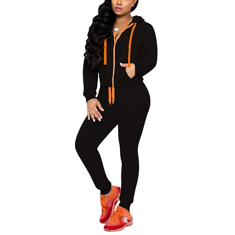 
Свитшот на молнии и комплект для бега, женский модный стиль, комплект для фитнеса под заказ, OEM, превосходное качество, лучшие тканевые женские спортивные костюмы 