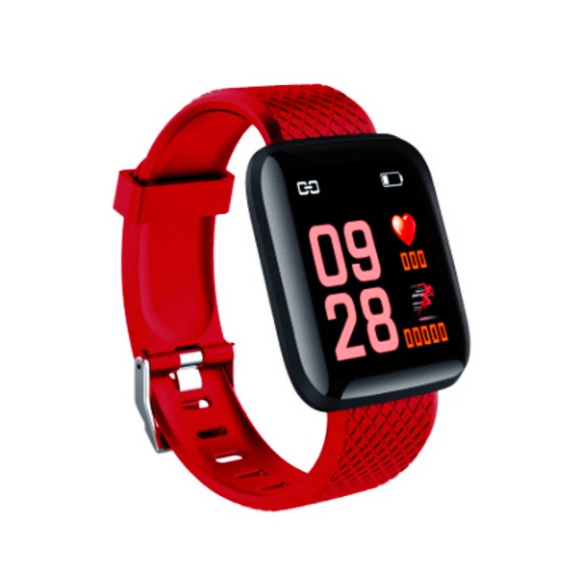 Big touch screen smart watch health band blood pressure heart rate bracelet  Settpower ID116 plus