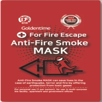 Корейское полотенце для защиты лица от мокрого огня для экстренных ситуаций, фильтр уровня KF94, дымонепроницаемый, антидымовой