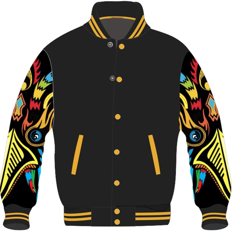 2022 Hot Sell OEM Custom Varsity Jacket Bomber Letterman Leather Varsity Jacket For Men And Women