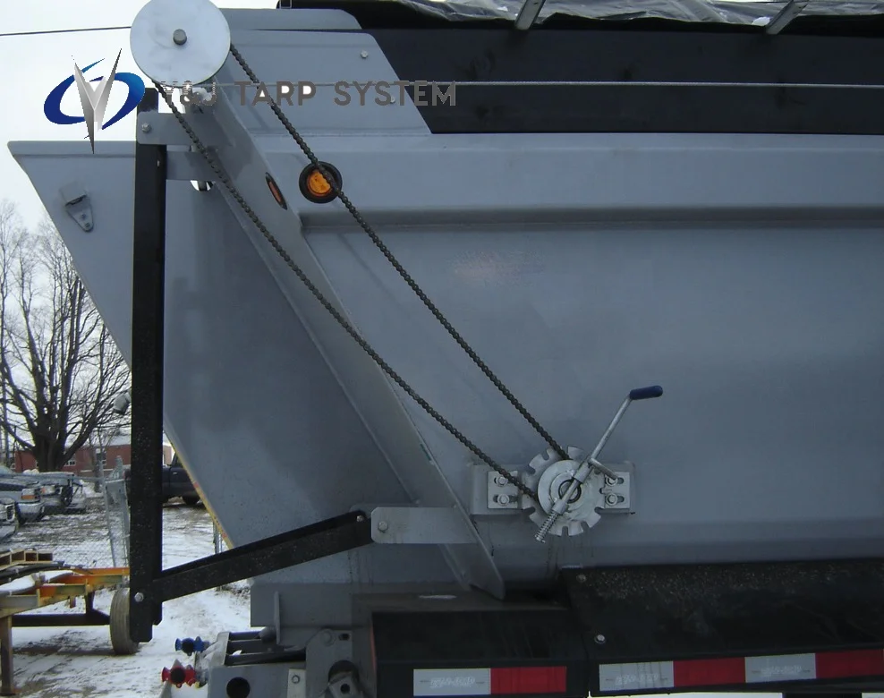 Manual Cable Tarping Systems for Dump Trailer