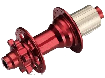 Aluminum road bicycle disc brake hub for E-bike