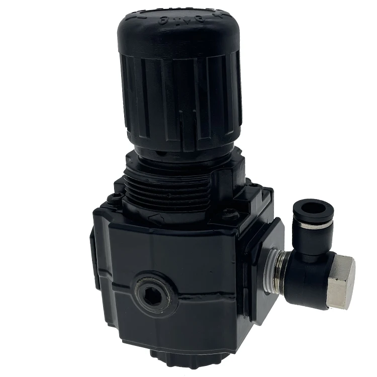 175 Degrees F 4ZM19 NPT3/8 in General Purpose Air Regulator , 208 cfm Max. Flow Compressed Air Pressure Regulators