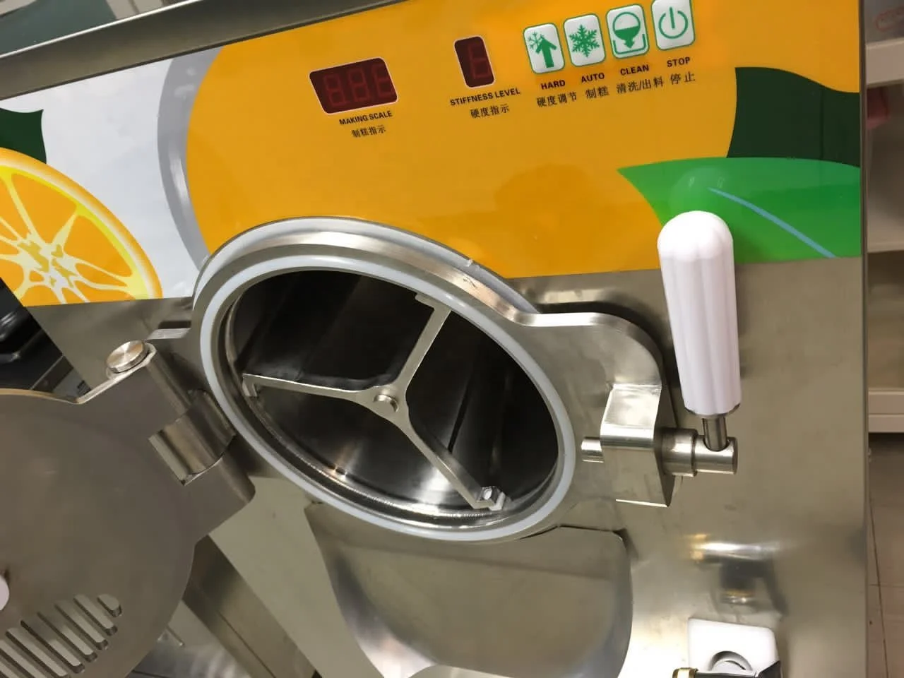 OPH42 professional ice cream batch freezer hard ice cream maker price gelato making machine for sale