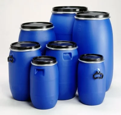 Water Use and Eco-friendly Blue Plastic Drums Barrel with Lid