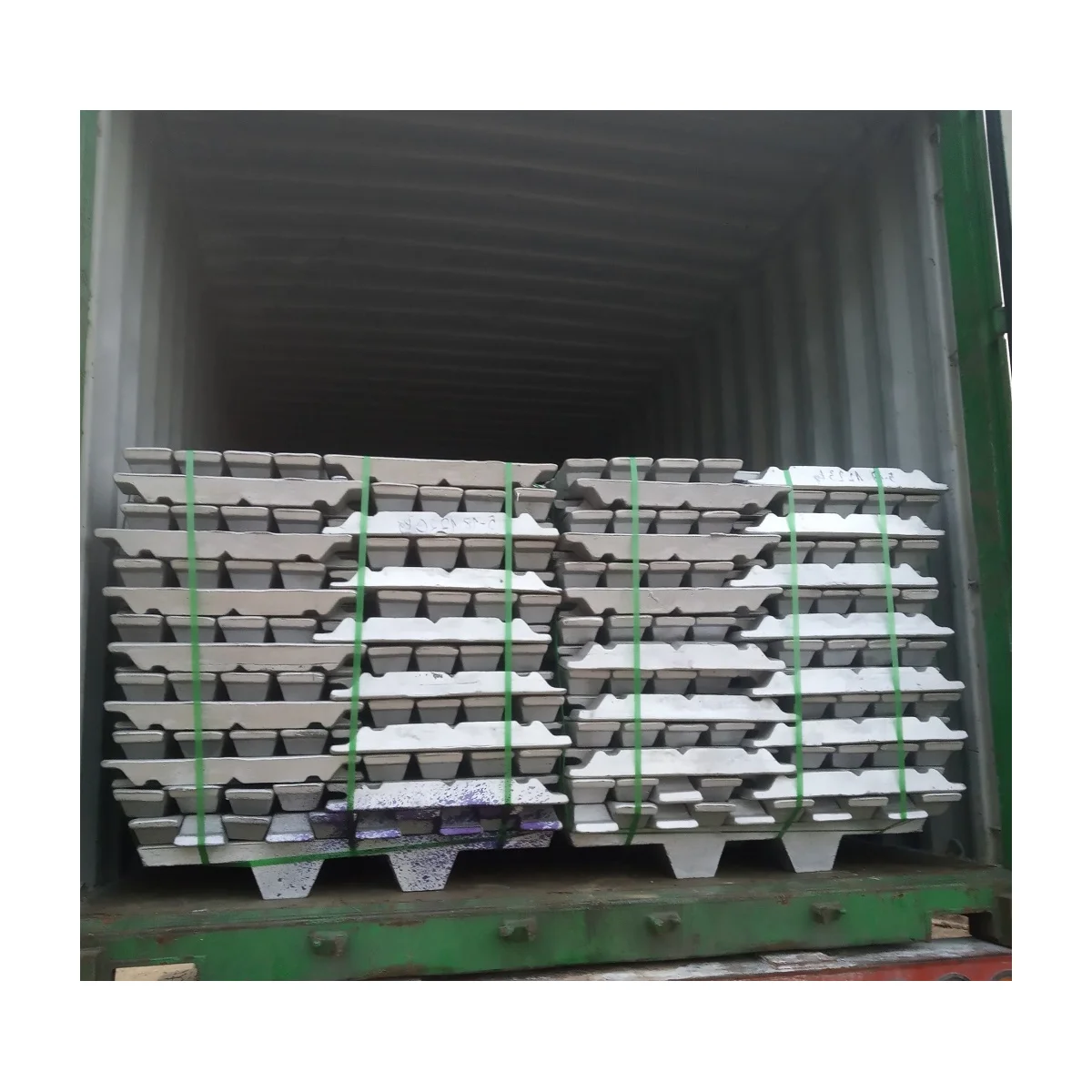  Лидер продаж низкая цена 0.1% Max Zn Ti сплав 550C Алюминиевые 6063 слитки с температурой плавления