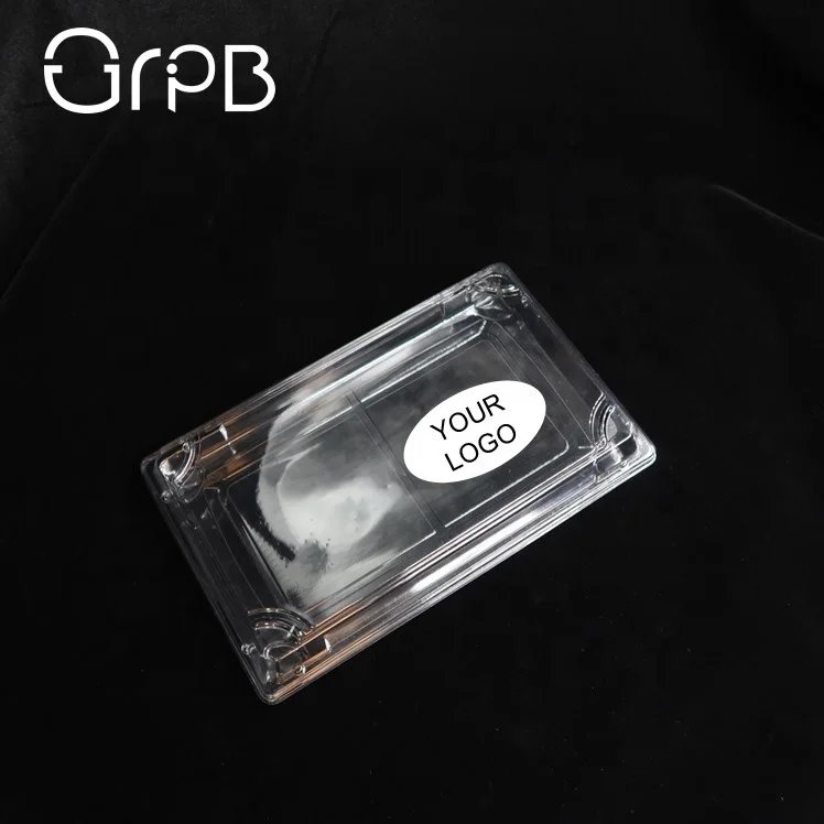 
PET plastic fast food packing sushi plate 