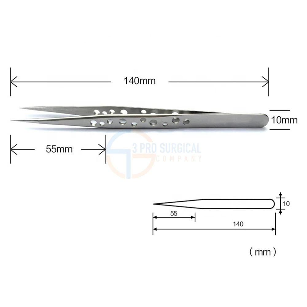 3 Pro Eyelash tweezers extension Curved Russian volume lash extension tweezers volume eyelash tweezers False