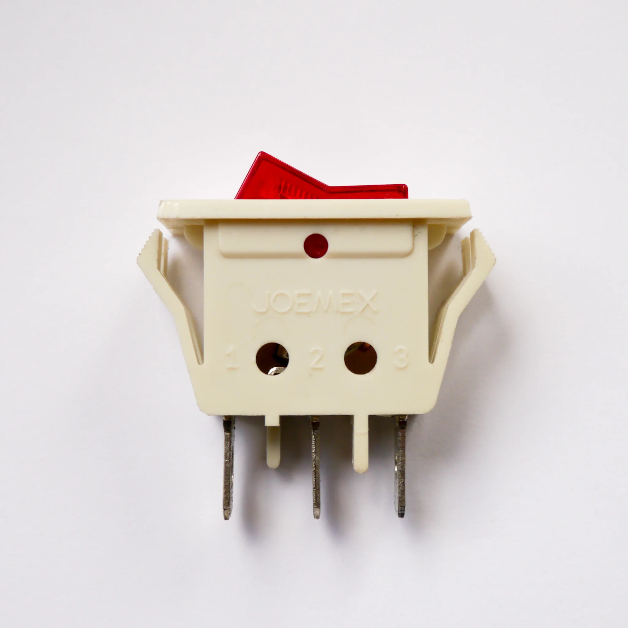 3 Pin AC Switch Red Rocker Switch Switch ON/OFF 10A / 250VAC  15A / 125VAC