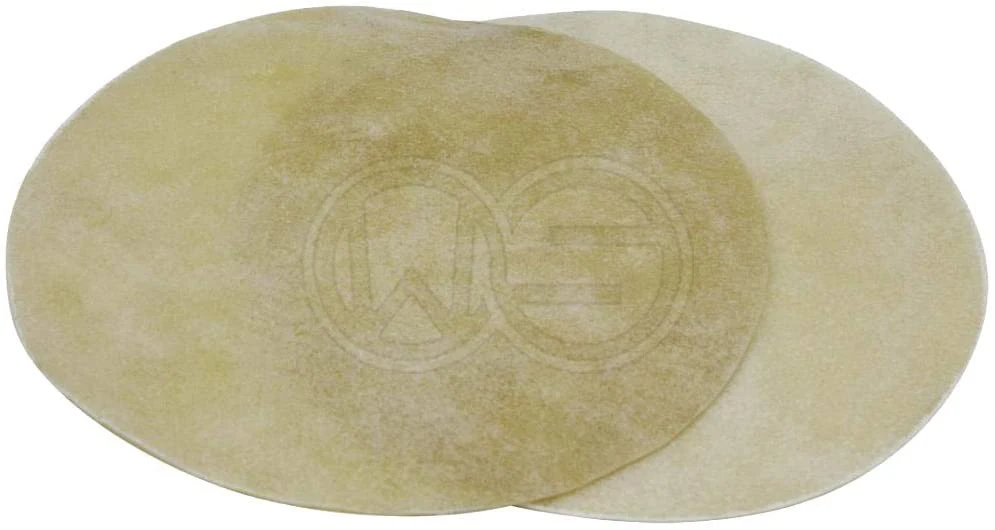 Прочная круглая музыкальная барабанная Обложка Vellum skin для conga head изготовлена из буйвола диаметром 26 дюймов