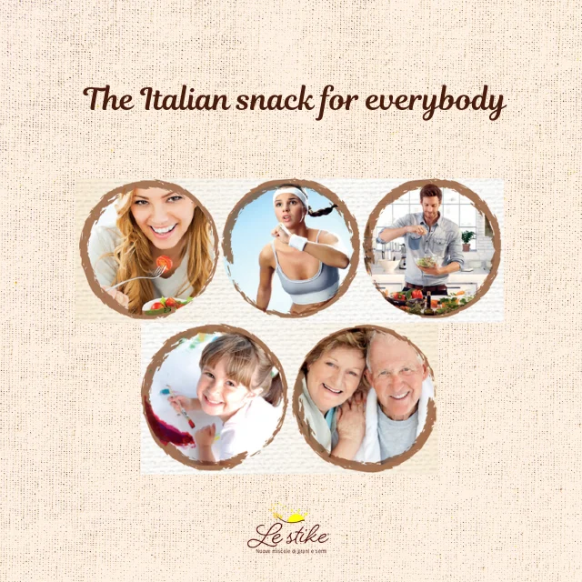 Premium Quality Bread sticks Le Stike with Senatore Cappelli Flour Crunchy Crispy Semolina Snack for deli shop in paper box 200g