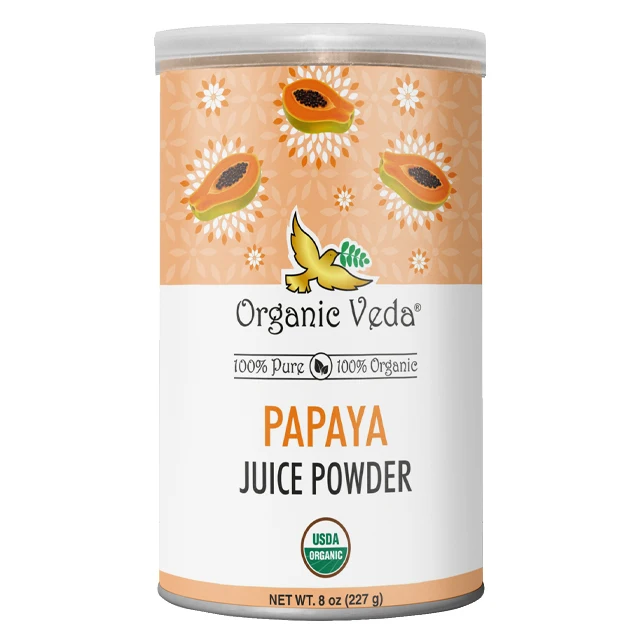 Private label Papaya fruit powder / High quality papain enzyme powder juice / Organic Papaya powder for food and drinks