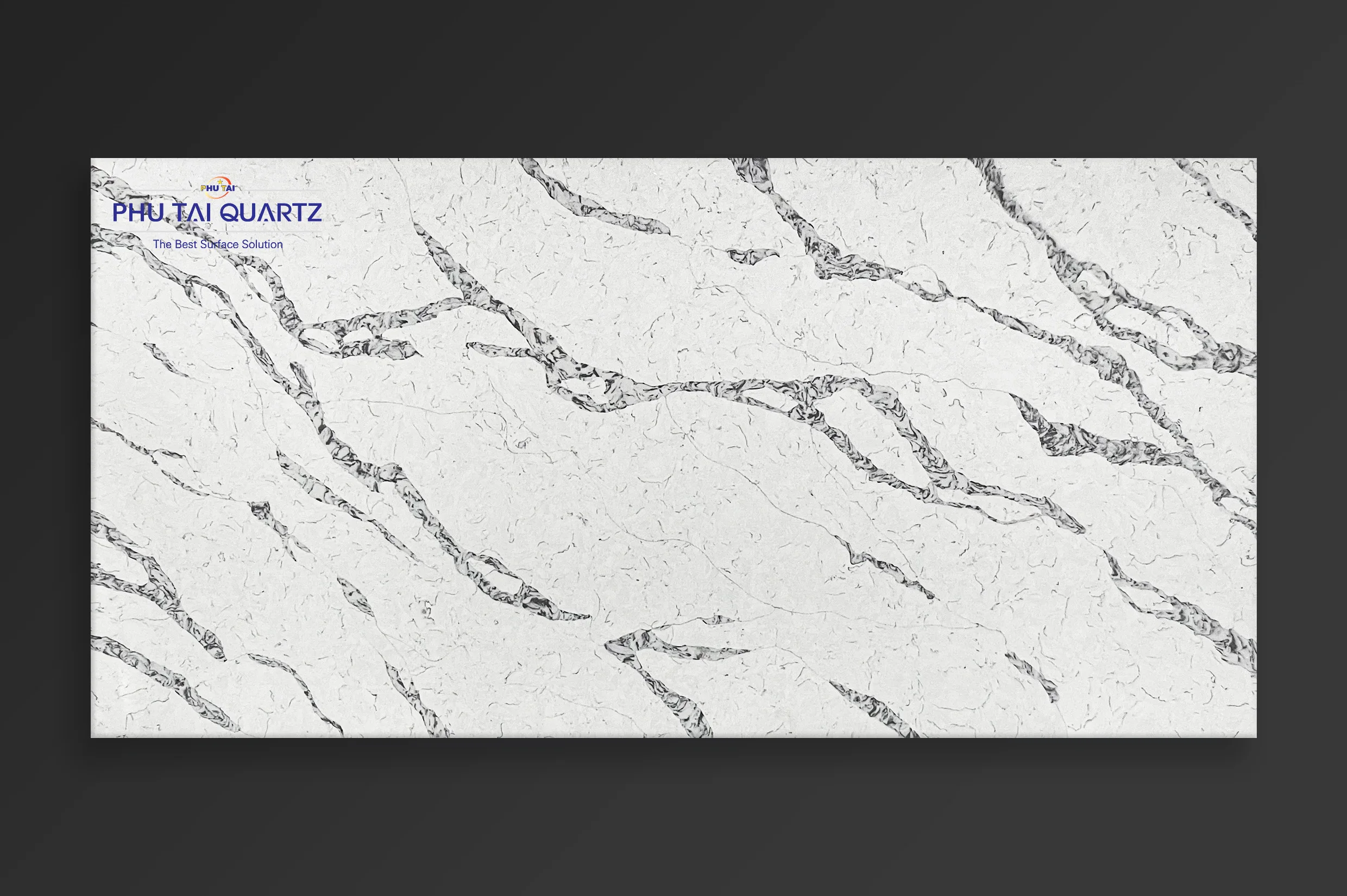 Calacatta Lincohn PT 994 High Quality Quartz Polished Slab for Interior Walling Decoration and countertops from Phutai