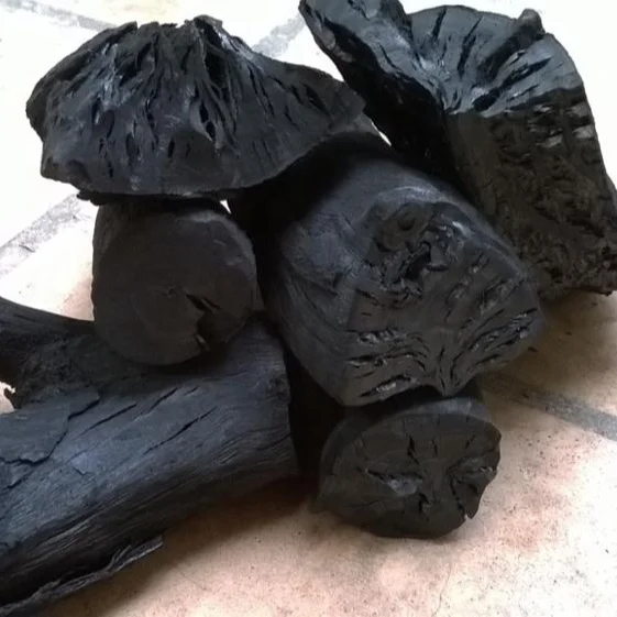 CHARCOAL - PLANTATION FOREST Hard Wood BLACK WHITE CHARCOAL Barbecue (BBQ) Stick