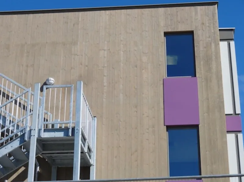 Fast installation residential steel structure prefab dorm, prefabricated dormitory for school, temporary living house