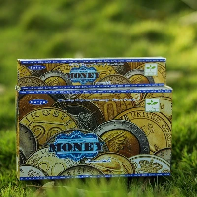 Ароматические палочки для благовоний Satya Money Agarbatti парфюм
