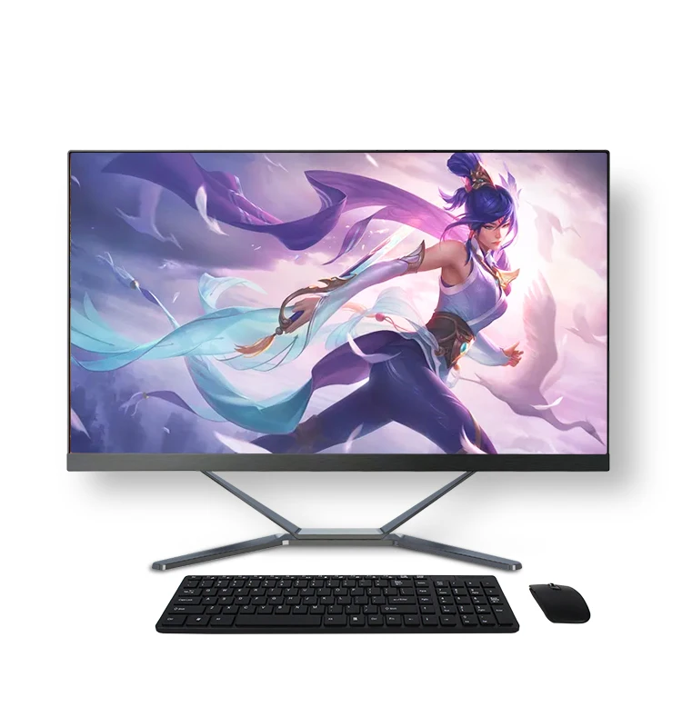 1920*1080 FHD High Resolution  Core I7 21.5 Inch Desktop Pc All In One Computer For Software Programming