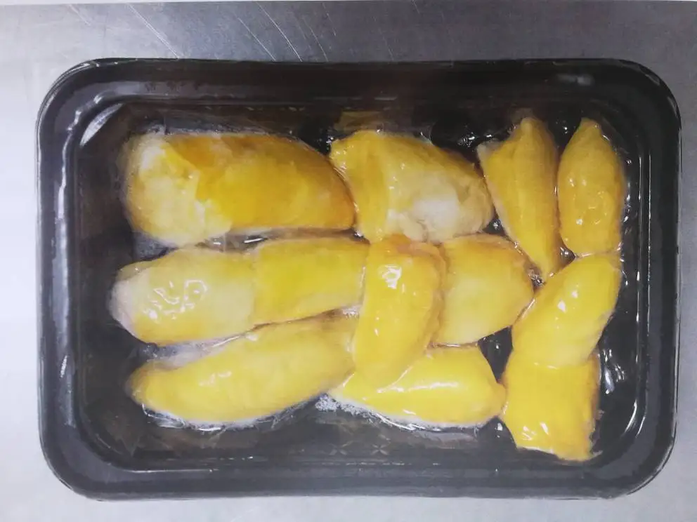 90% чистота натуральная желтая замороженная дурианская упаковка в вакуумной упаковке с сроком годности 1 год