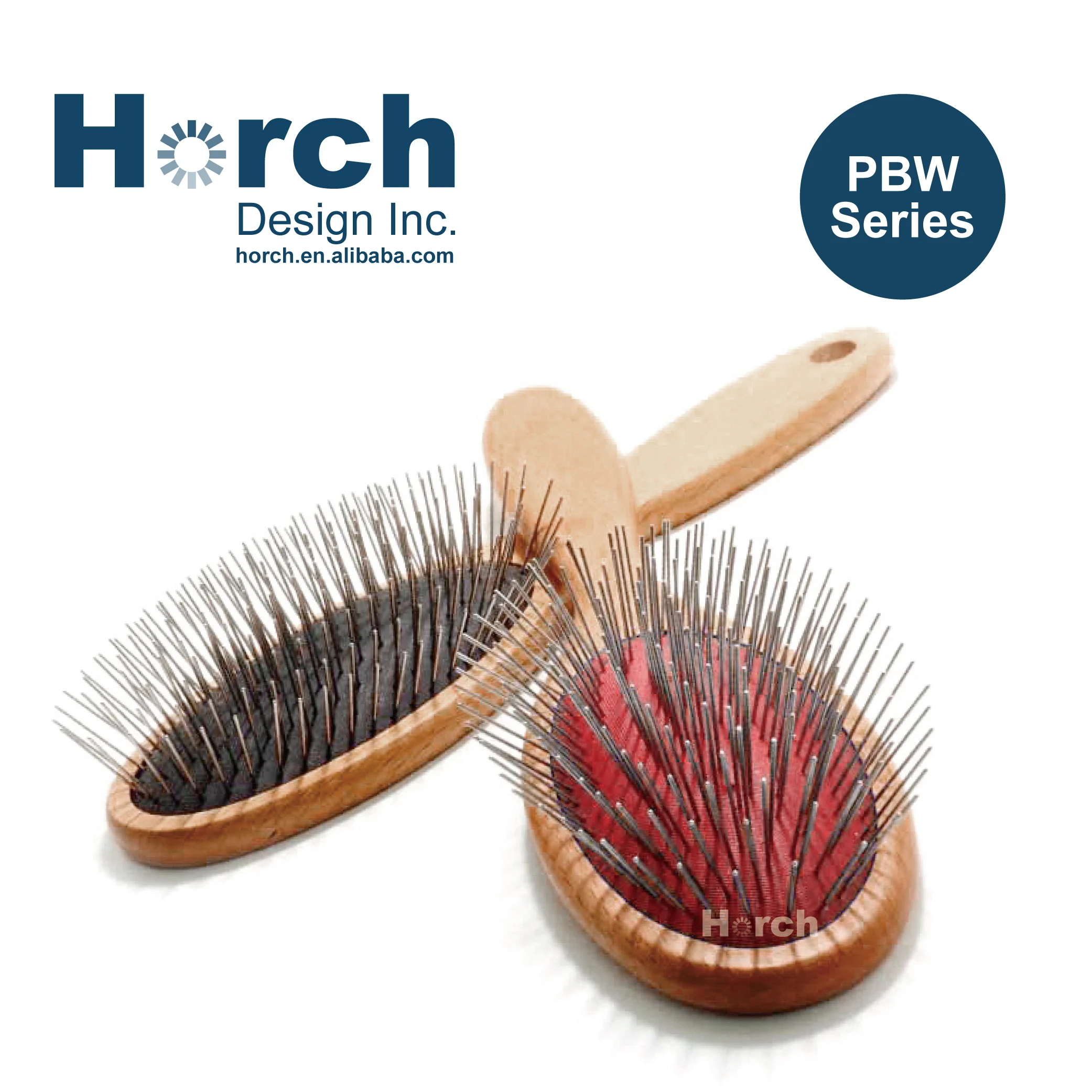 
Manufacturer Wholesale Wood Handle Pet Bath Brush Pet and Dog Brush 
