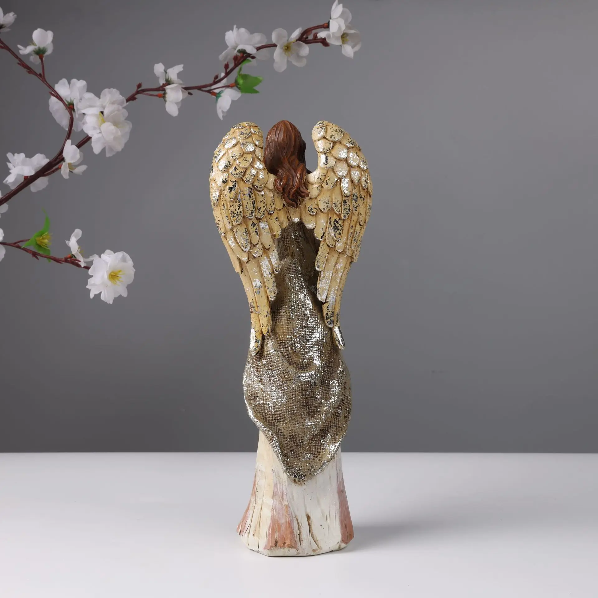 Polyresin Praying Angel Figurine