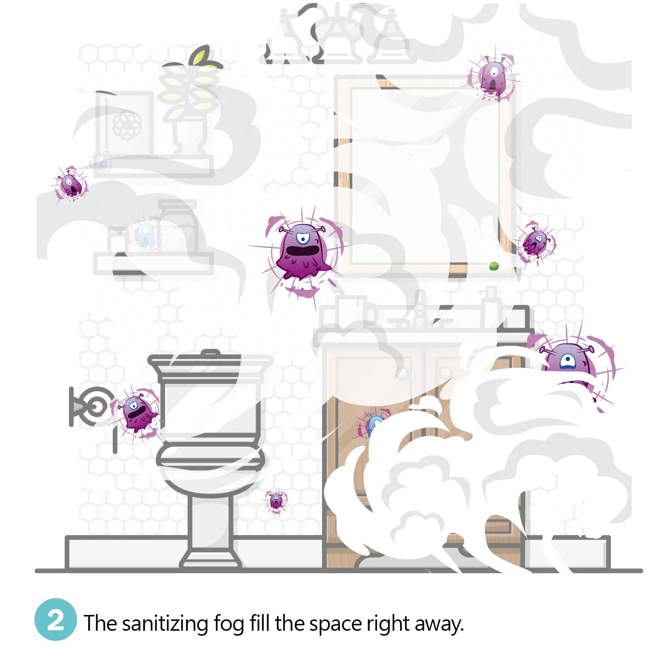 Free Shipping with remote control disinfecting equipment