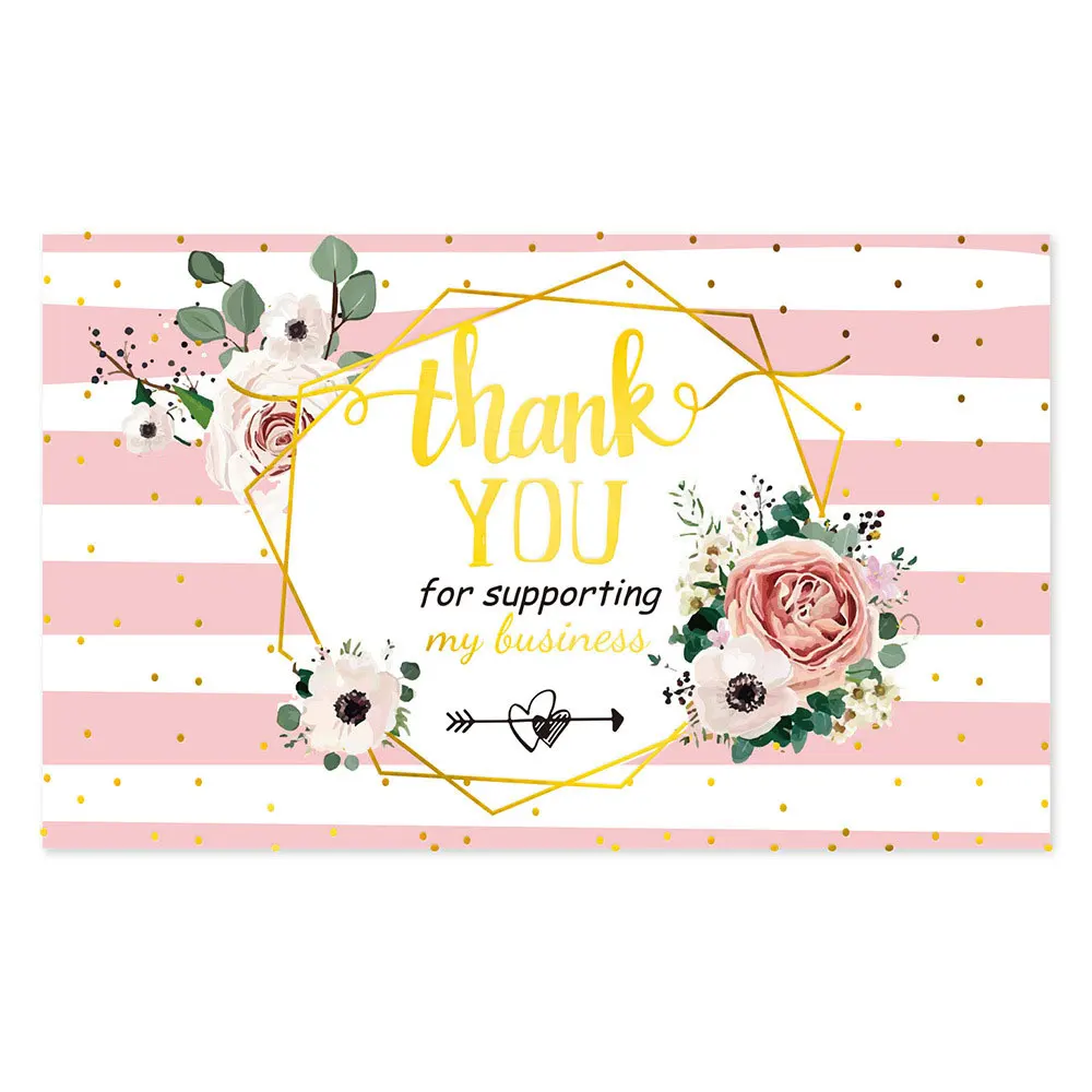 Custom Printing Black Matte Gift Greeting Paper Card For Holidays Thank You Cards And Stickers
