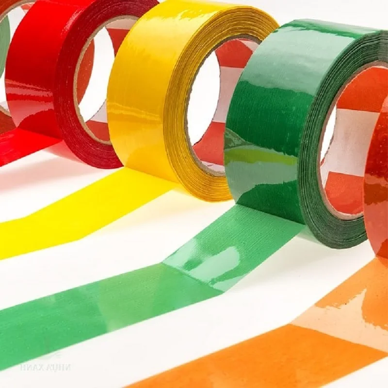 Factory Direct Custom Transparent BOPP Tape Single Sided Water Activated PVC Pressure Sensitive 50mm DIY Sealing Packing OPP