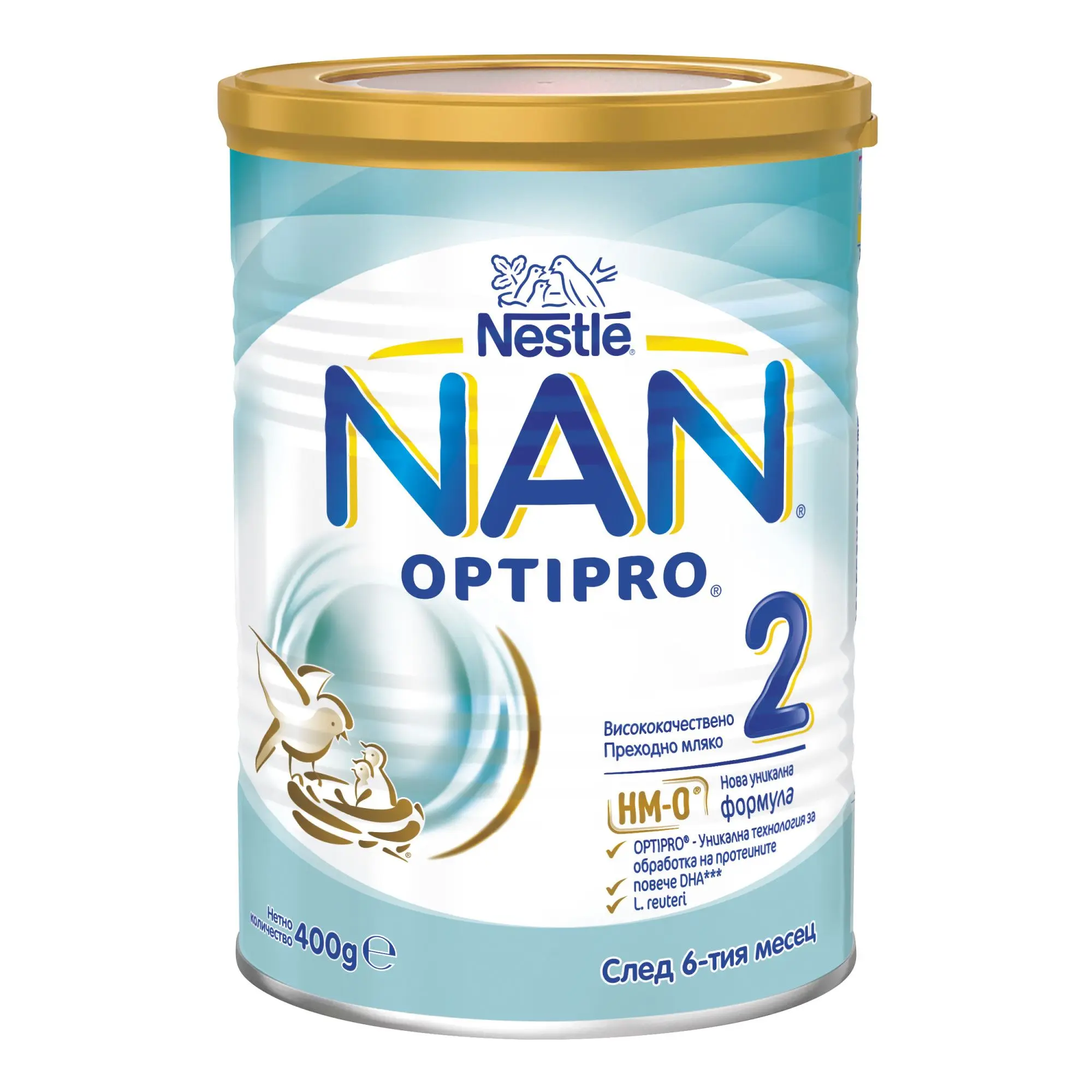 
NAN 400g OPTIPRO Stage 2 Milk Powder 
