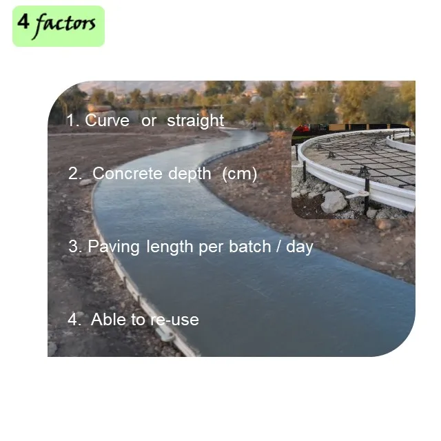 sidewalk footpath gardening landscape stiff flexi plastic formwork concrete work curvy straight stairs maze wall