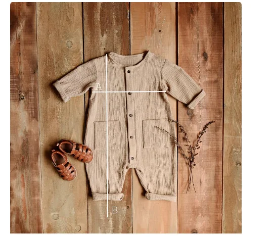 100% детские комбинезоны из натурального хлопка