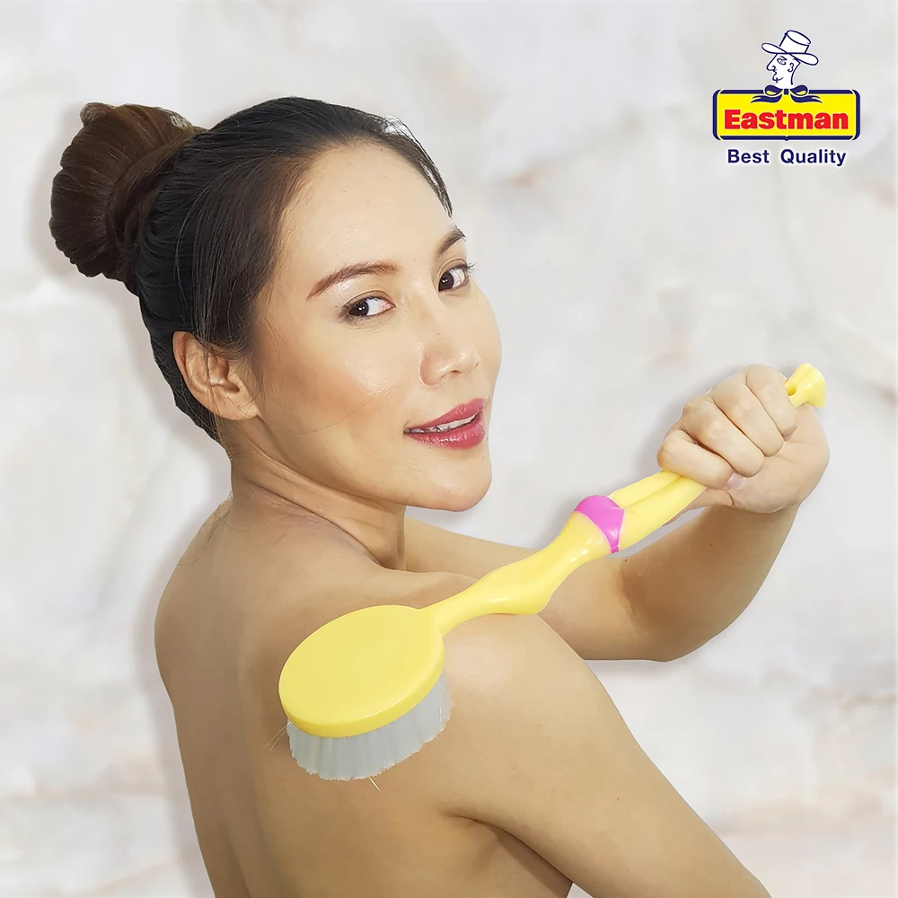 Bathing Brushes With Long Handle Relax Eastman EVA Bathing Brush Extra Soft Bristles From Thailand