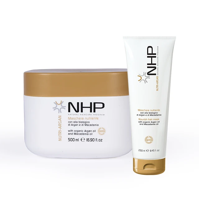 Made in Italy nourishing hair care cream Argan Oil and Macadamia conditioner hair cream