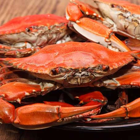  Краб красный король живой и замороженный