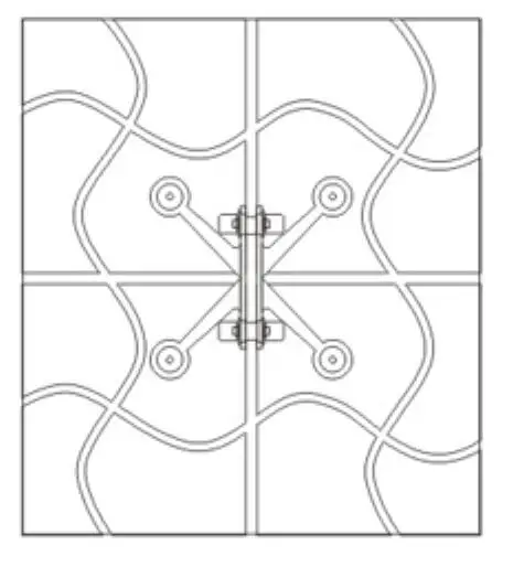 Architectural Glass spider fittings Curtain Walls Accessories manufacturing 316 European standard