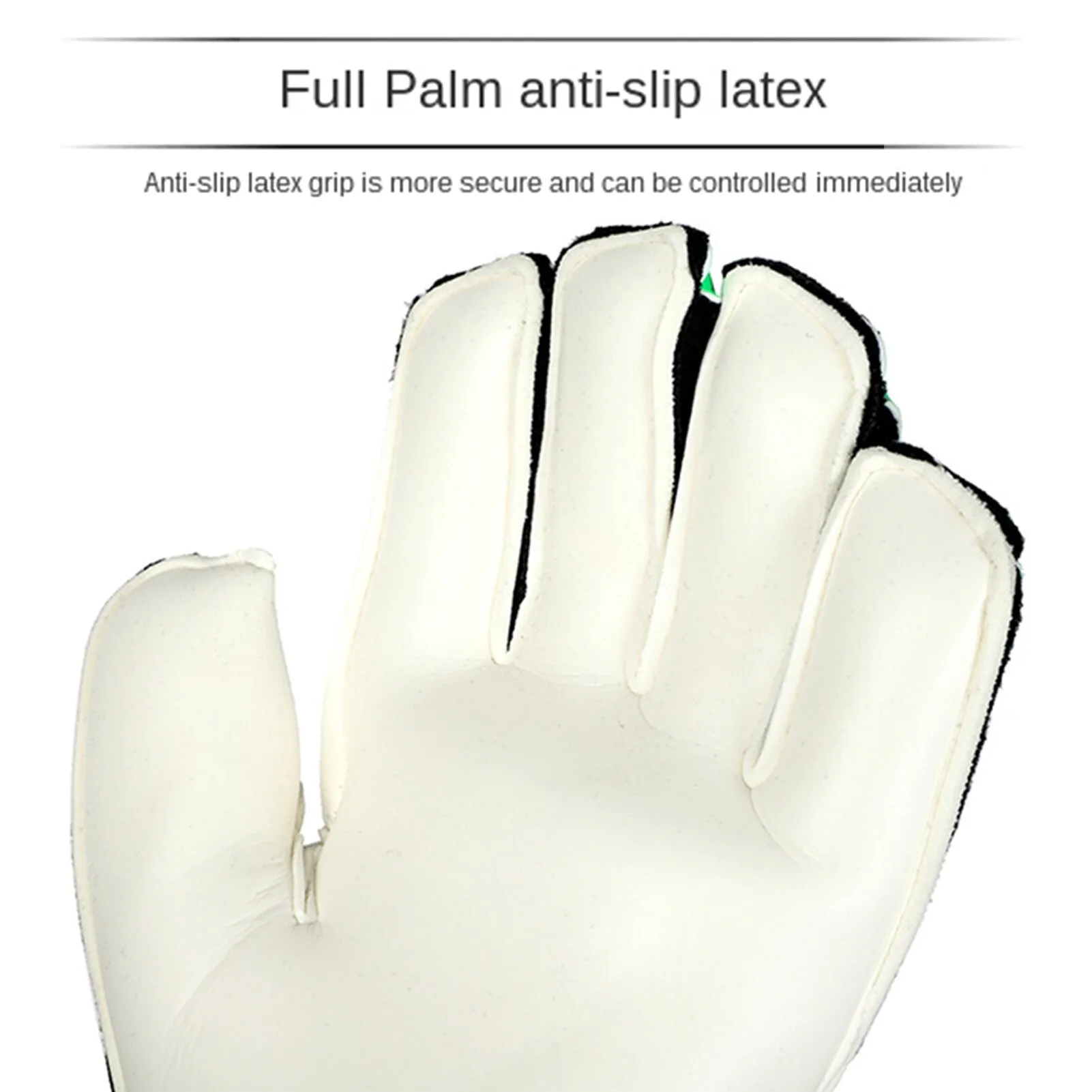 New Professional Goalkeeper Gloves With Finger Protector Adult Children Goalkeeper Gloves Thick Latex Smooth Football Training