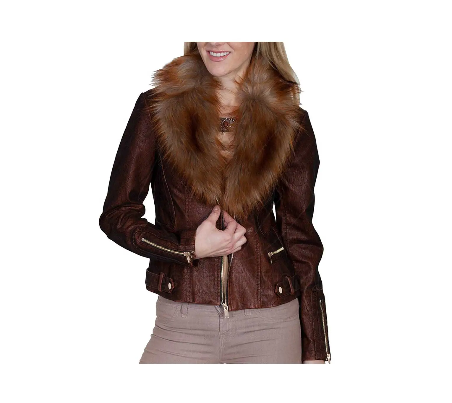 New Fashion Long Shearling Coats And Jackets For Women Girls Winter Coats