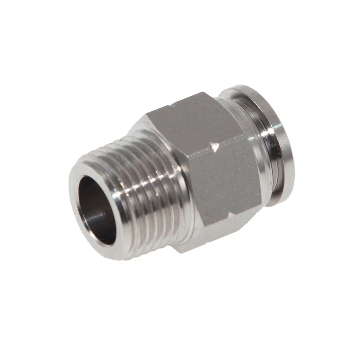 8 мм Писко альтернативные 316L воздуха тормозной шланг фитинги SSPC8-M02 MNPT 1/4 мужские