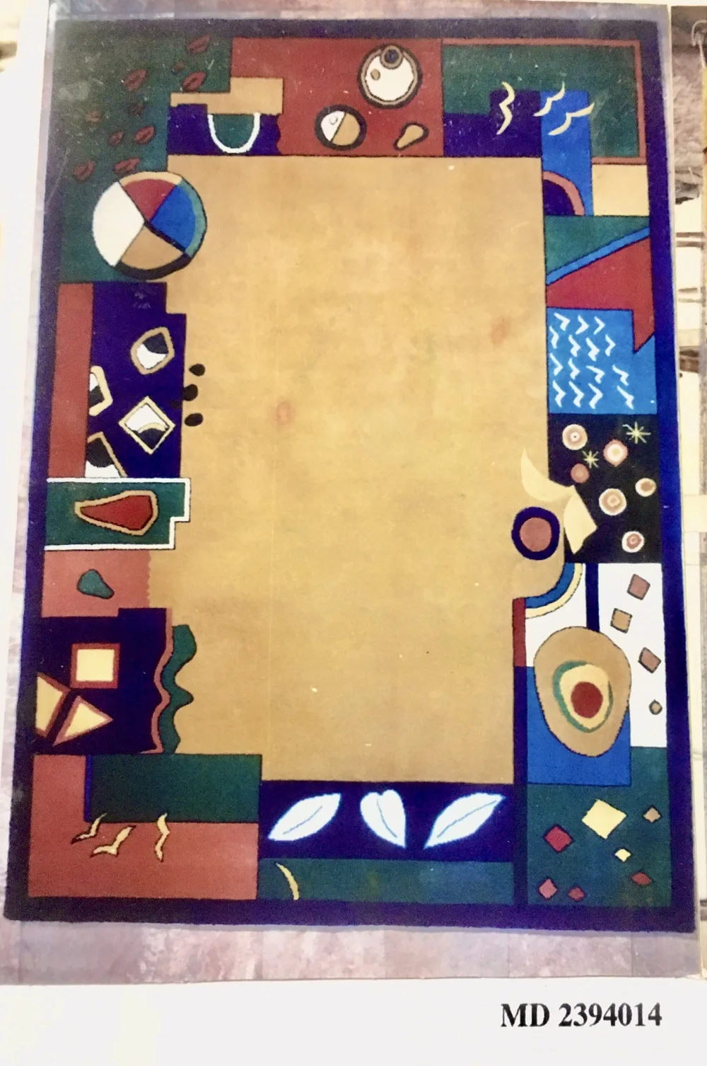 Vintage Floral Pattern Bedroom Rug Rectangle Hand Knotted Woollen Carpet 2x3m With 100% Cotton Yarn