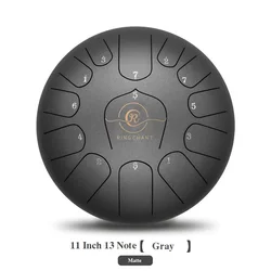11 Inch Percussion Chakra Musical Instrument  Ethereal  Steel Tongue Drum
