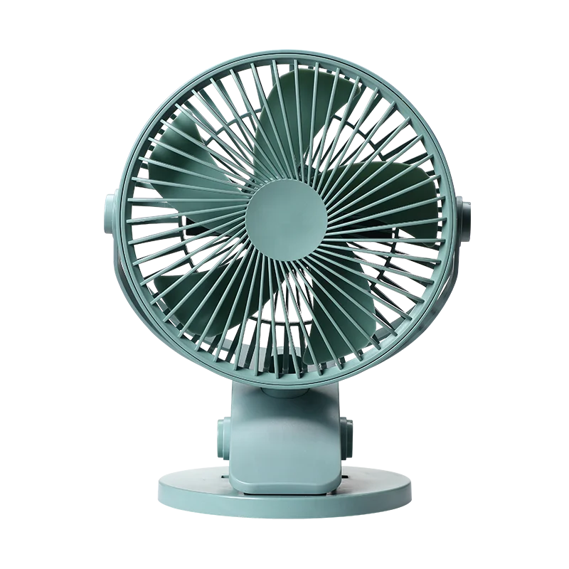 Factory Price Wireless USB Small Fan Portable Desk Clip Fan Adjustable Table Stand Mini Fan