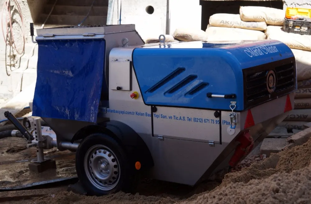 
Mortel Meister DH 40 Plastering / Mortar Spray Machine Diesel / Hydraulic 