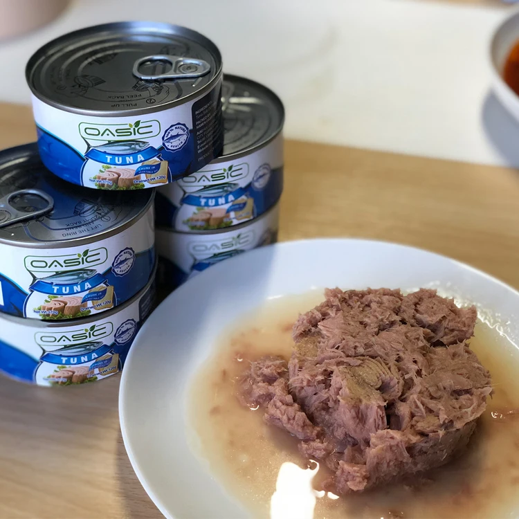 Canned Tuna Solid in Vegetable Oil