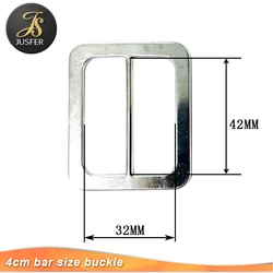 Belt buckle manufacture supply 1.5 inch aluminum belt buckle blank for belt garment square buckle