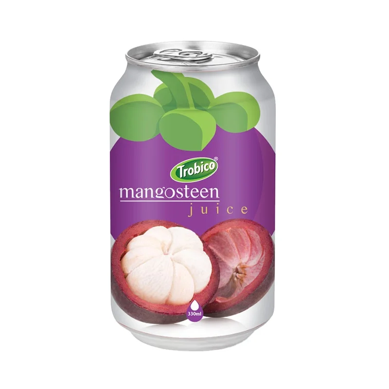 Supplying Big Quantity 330ml short can fresh Mangosteen juice