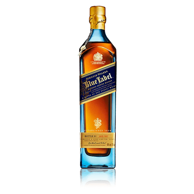 
Blue Label Whiskey J walker KGV 3/700 Quality Whisky For Extra Ordinary Occasions From D&B Group 