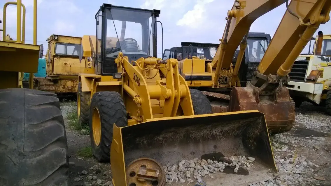 Small Front Used Caterpillar 914G Wheel Loader CAT 3054 Engine/Second Hand Mini Wheel Loader