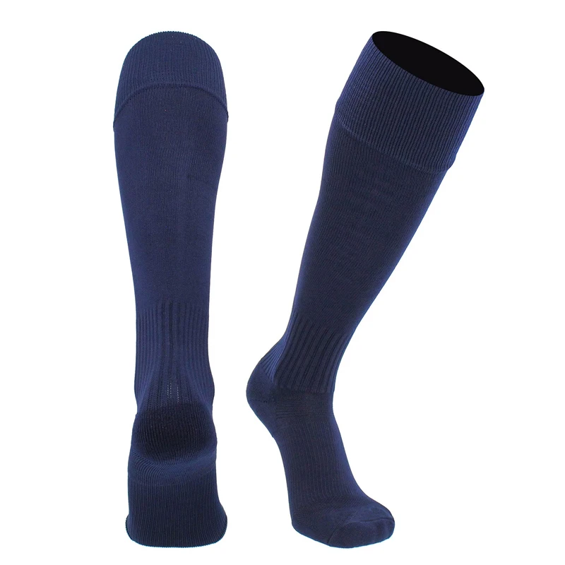 Pro Sports Performance Long Tube Rugby Socks Pure Color Hoop Solid American Football Socks
